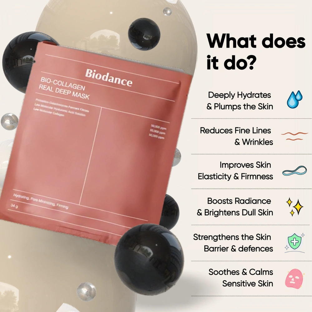 Glowstry Bio-Collagen Mask benefits