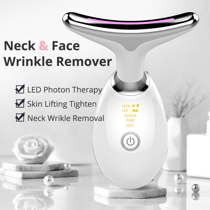 Glowstry EMS Red Light Therapy Face & Neck Massager  