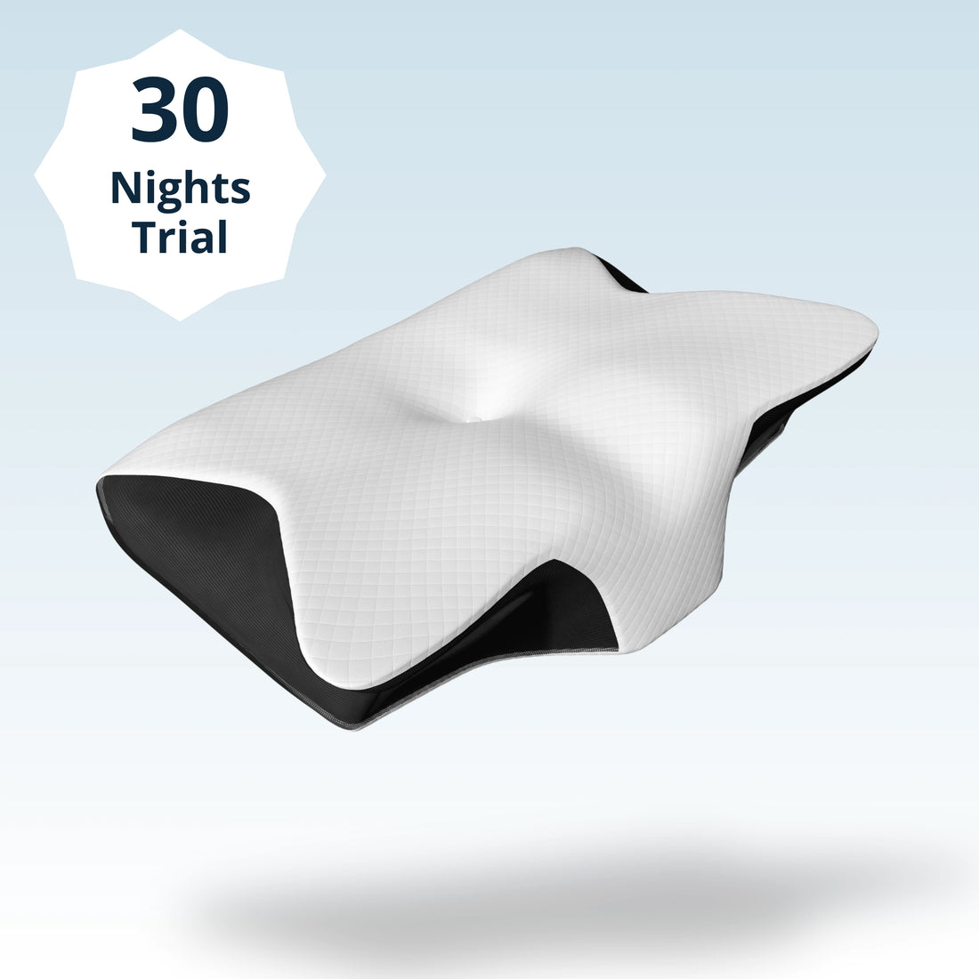 Glowstry Premium Pain Relief Pillow 30 nights trial black 