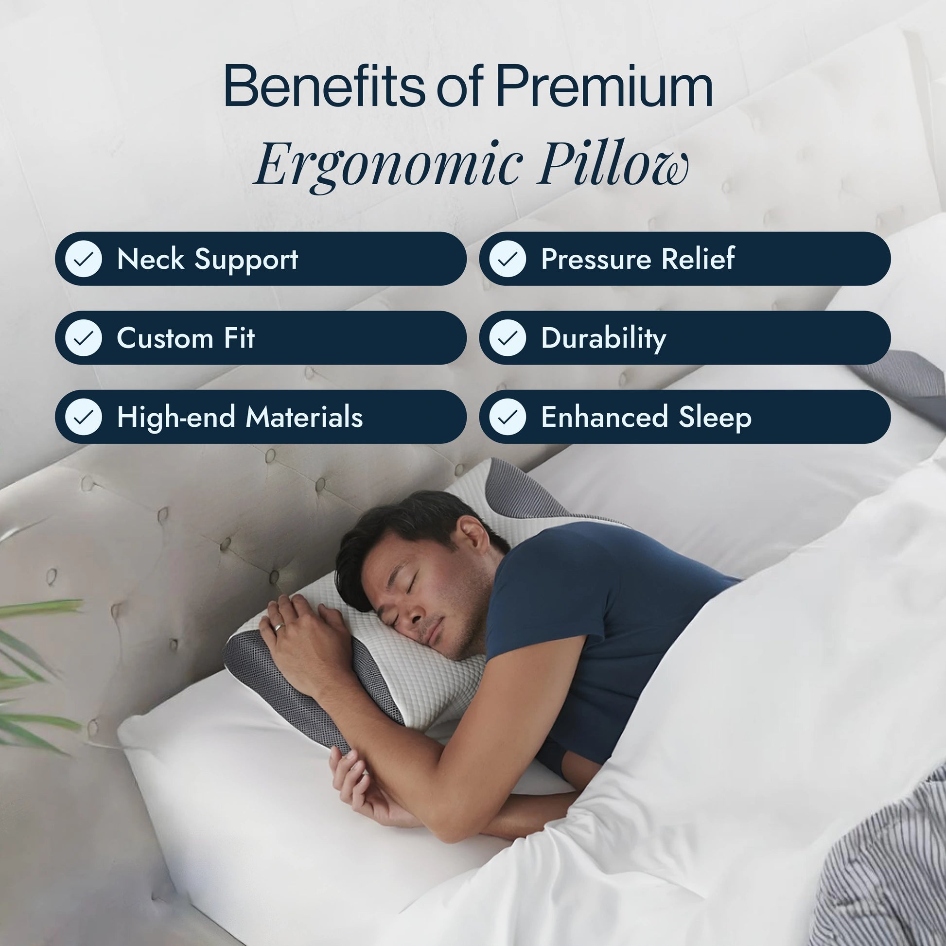 Glowstry Premium Pain Relief Pillow benefits