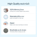 Glowstry Premium Pain Relief Pillow high-quality materials