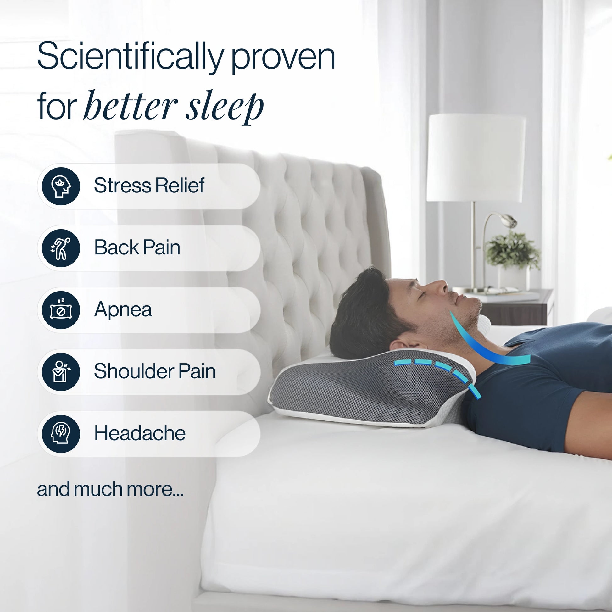 Glowstry Premium Pain Relief Pillow scientifically proven