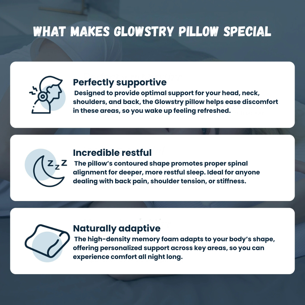 Glowstry Premium Pain Relief Pillow special pillow