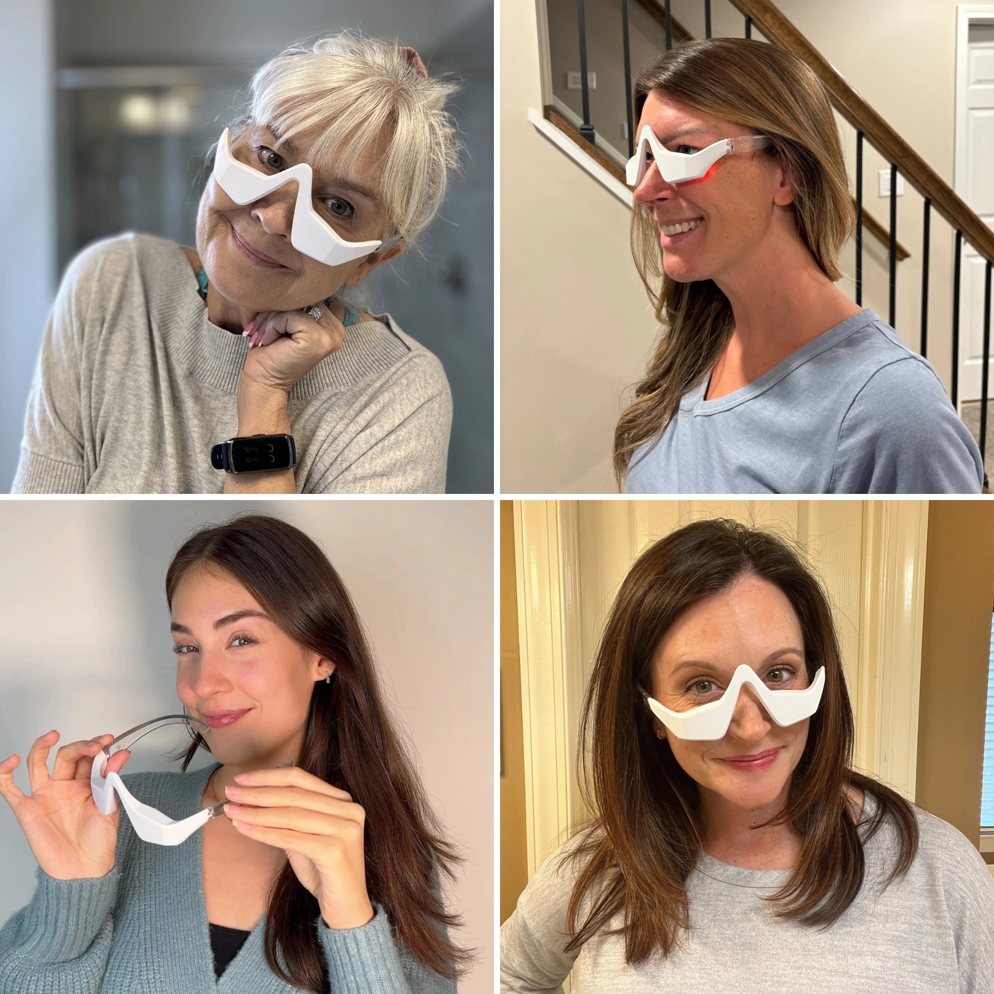 Glowstry™ Under-Eye Red Light Therapy clients