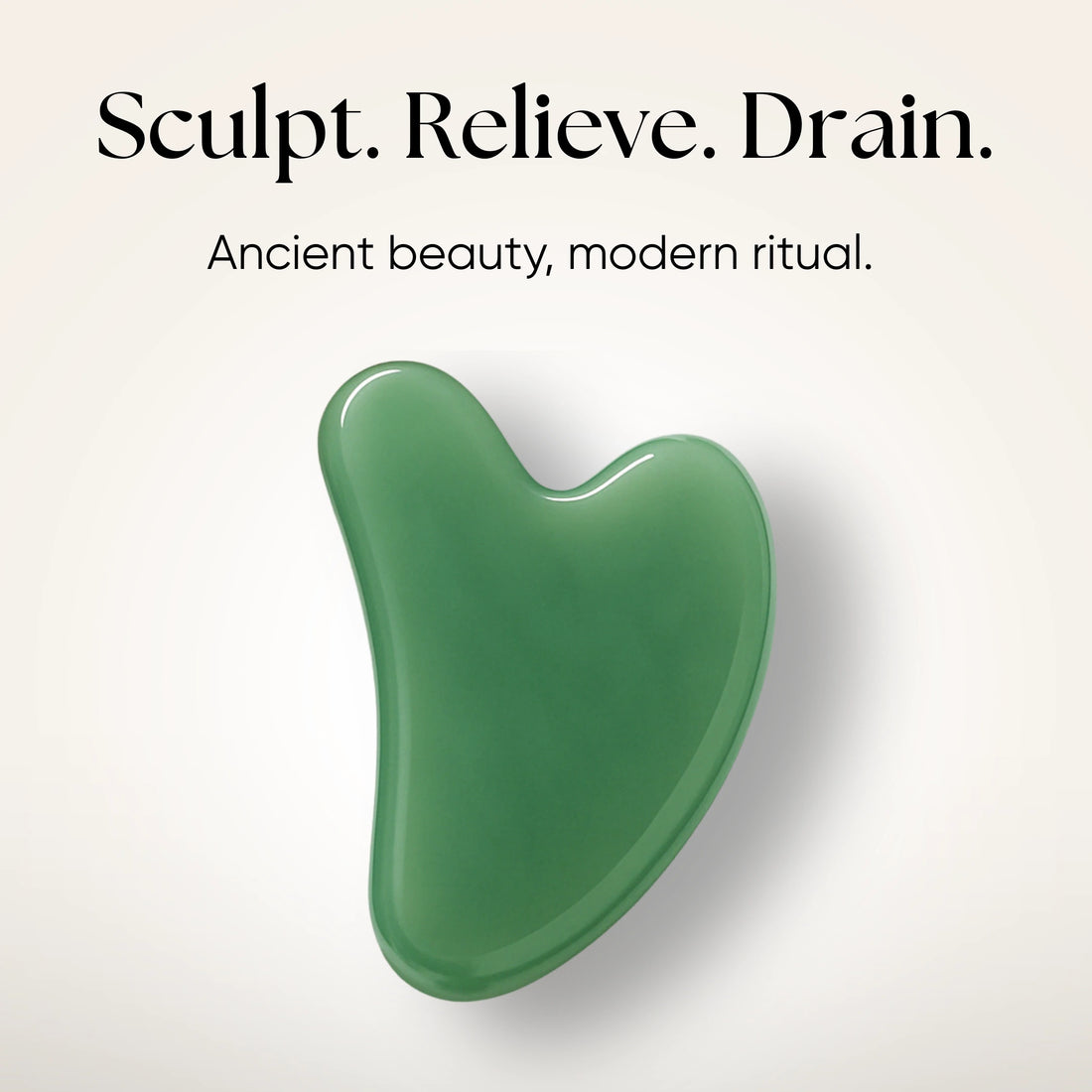 Jade Stone Gua Sha Face & Body Massage Tool